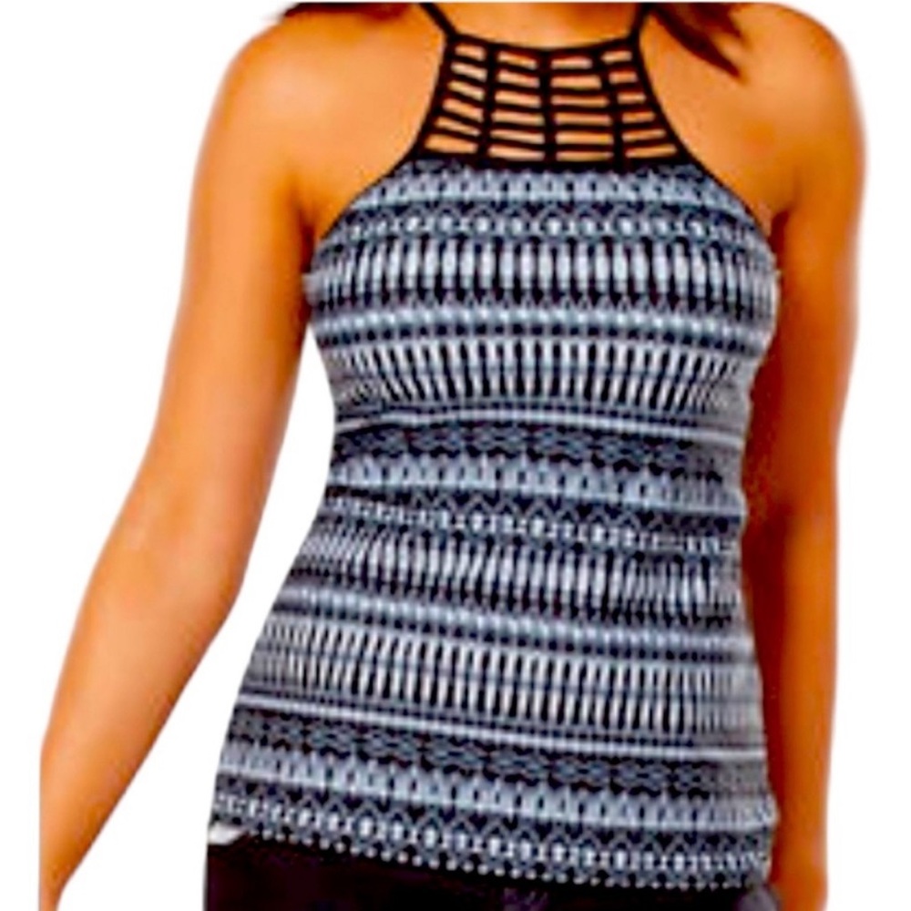 Free Country 2 Piece Tankini and Shorts Swim Set